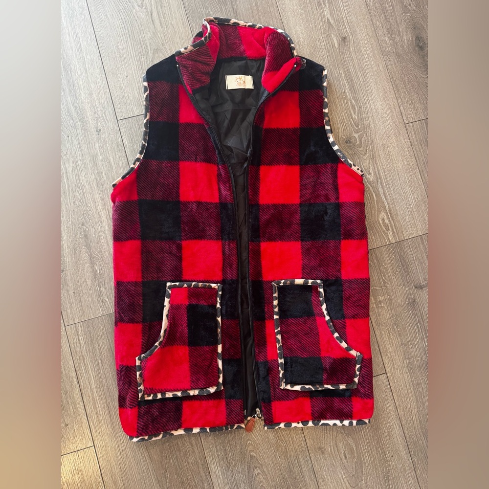 Women’s fleece vest small/medium NWOT